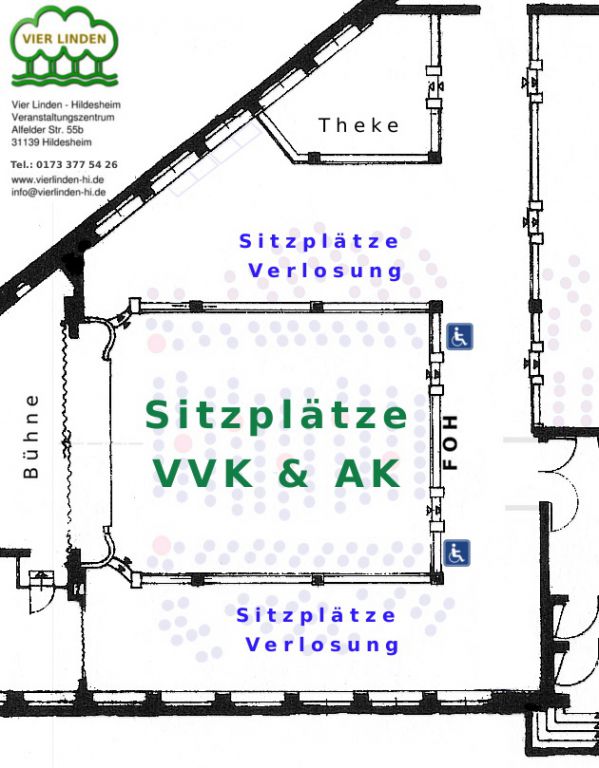 Saalaufbau